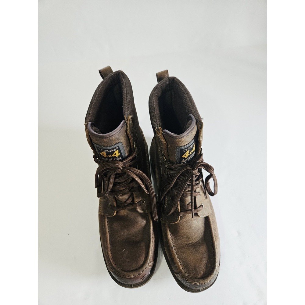 Carolina Men's 4x4 CA2106 Waterproof Work Boot Brown Size 11 1/2 D - Picture 6 of 11